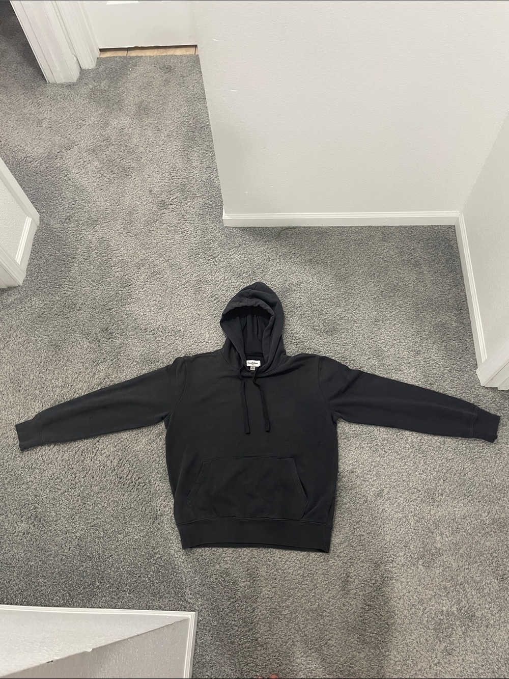 Goodfellow & Co Black Hooded Sweatshirt